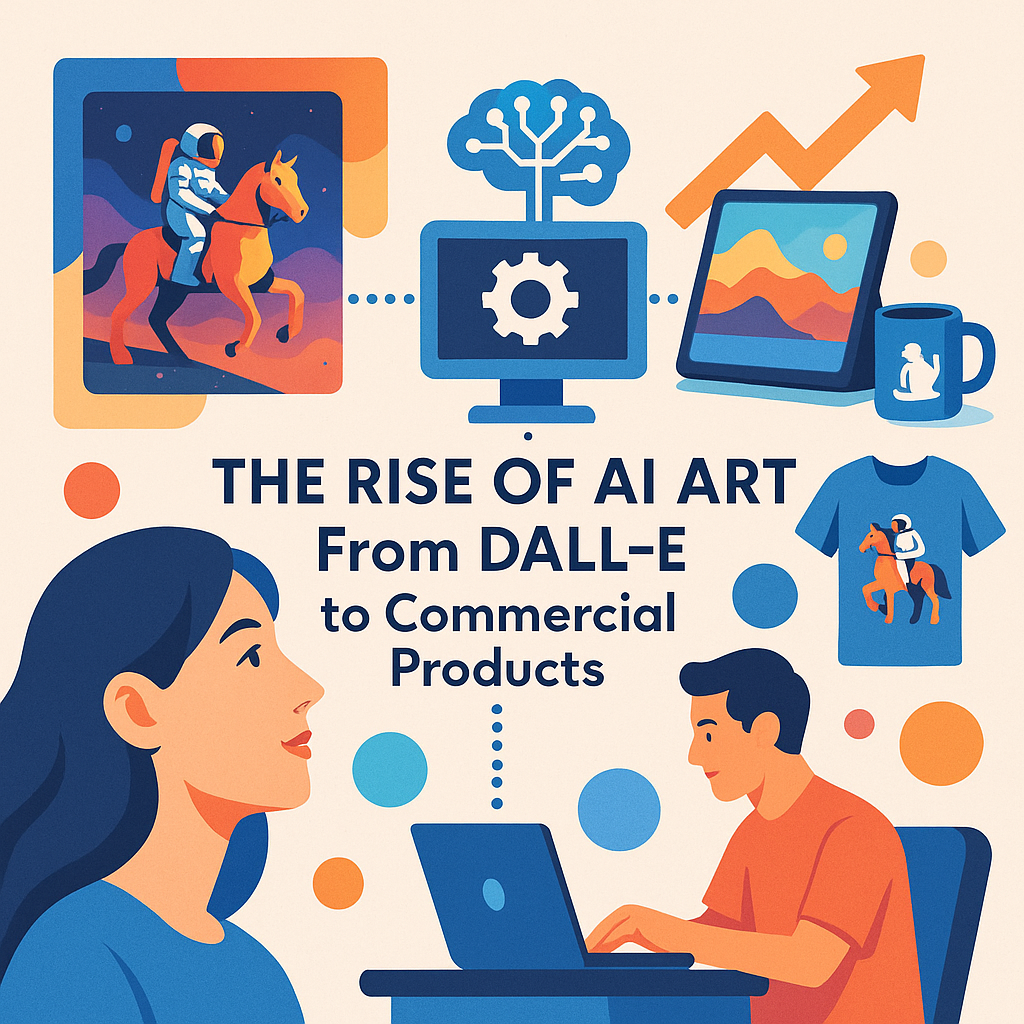 The Rise of AI Art: From DALL-E to Commercial Products
