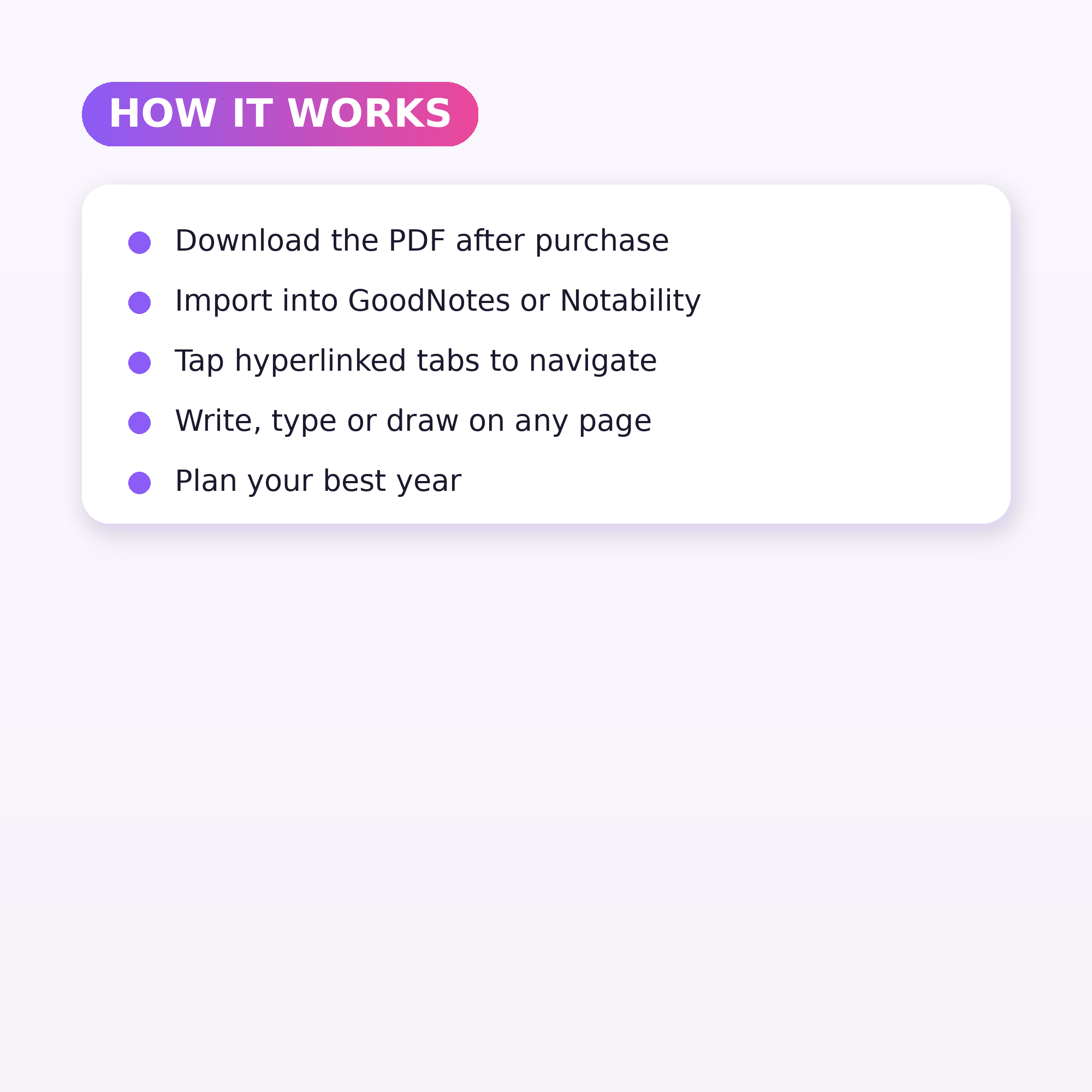 Digital Planner 2026 — iPad / GoodNotes - Image 5