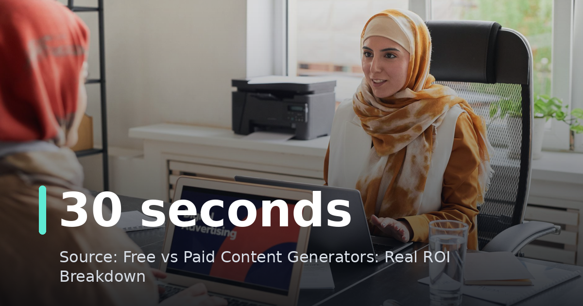 Free vs Paid Content Generators: Real ROI Breakdown