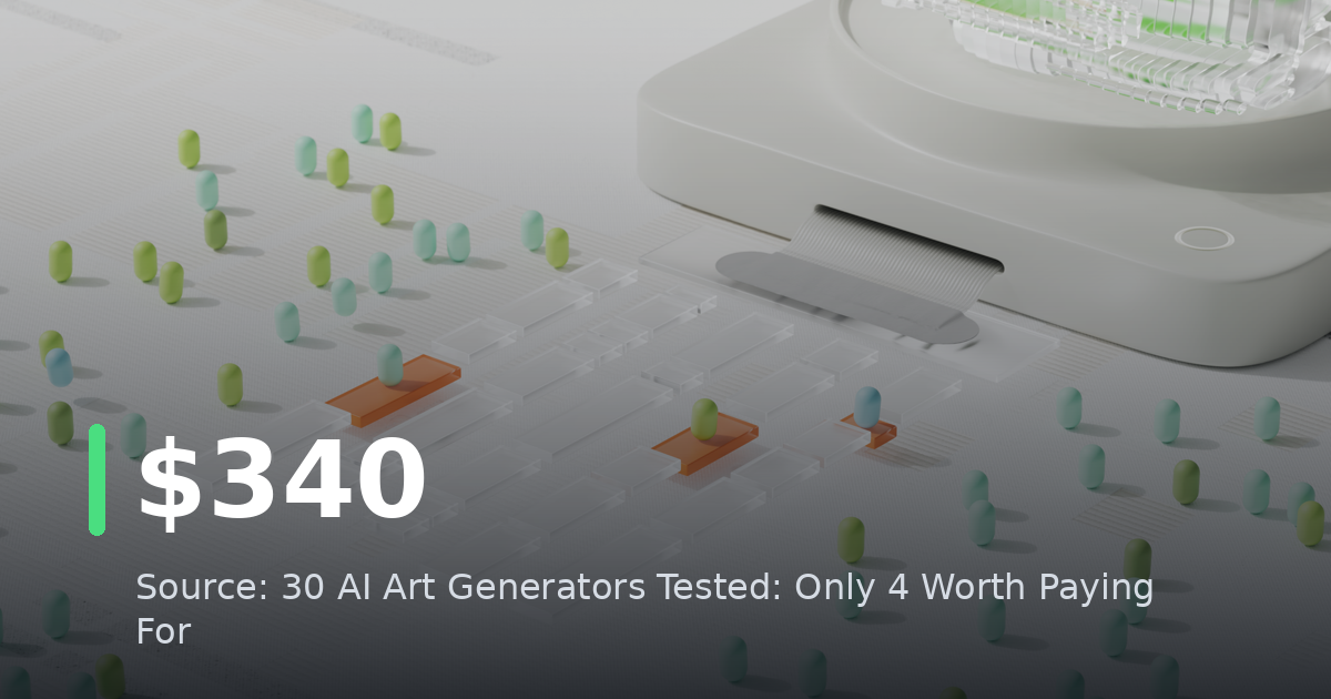 30 AI Art Generators Tested: Only 4 Worth Paying For