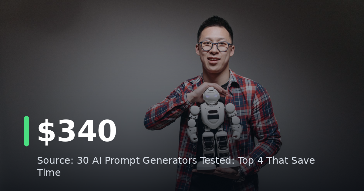 30 AI Prompt Generators Tested: Top 4 That Save Time