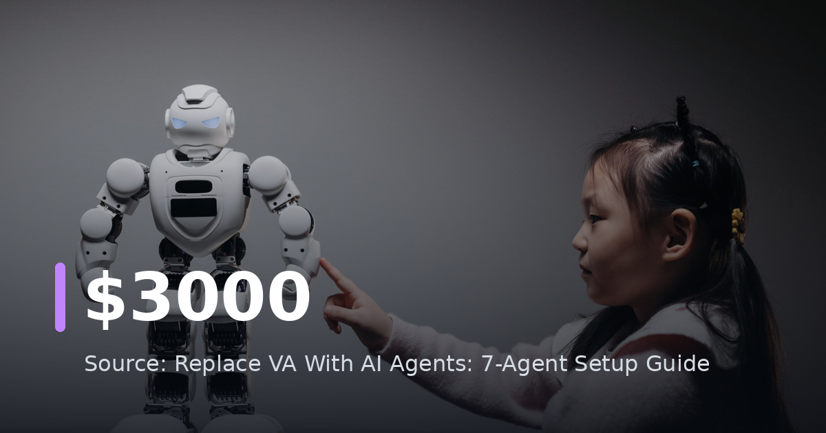 Replace VA With AI Agents: 7-Agent Setup Guide