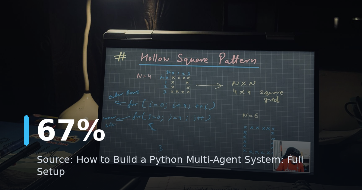 How to Build a Python Multi-Agent System: Full Setup