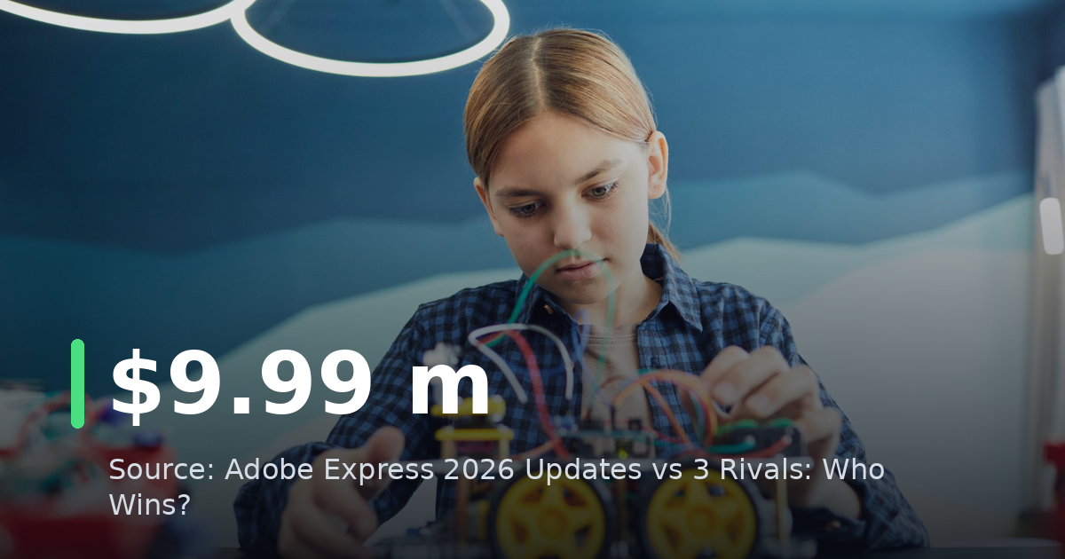 Adobe Express 2026 Updates vs 3 Rivals: Who Wins?