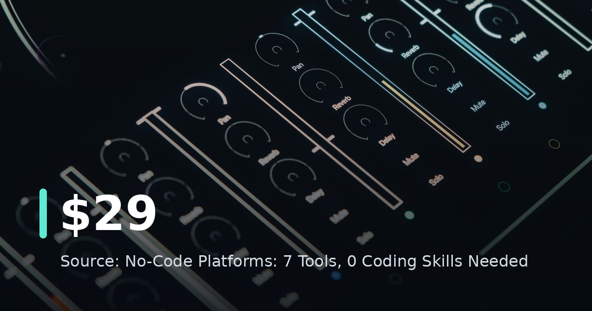 No-Code Platforms: 7 Tools, 0 Coding Skills Needed